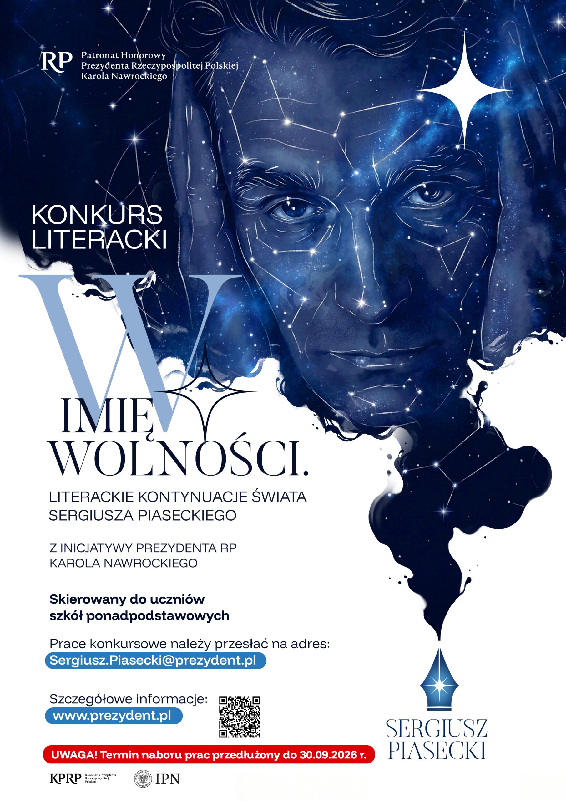 Konkurs „W imię wolności. Literackie kontynuacje świata Sergiusza Piaseckiego”